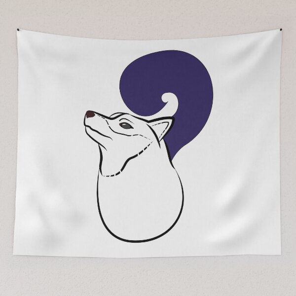 Item preview, Shiba Inu Sumi-e (Japanese ink painting) "KON" designed and sold by ShibaCruise-On.
