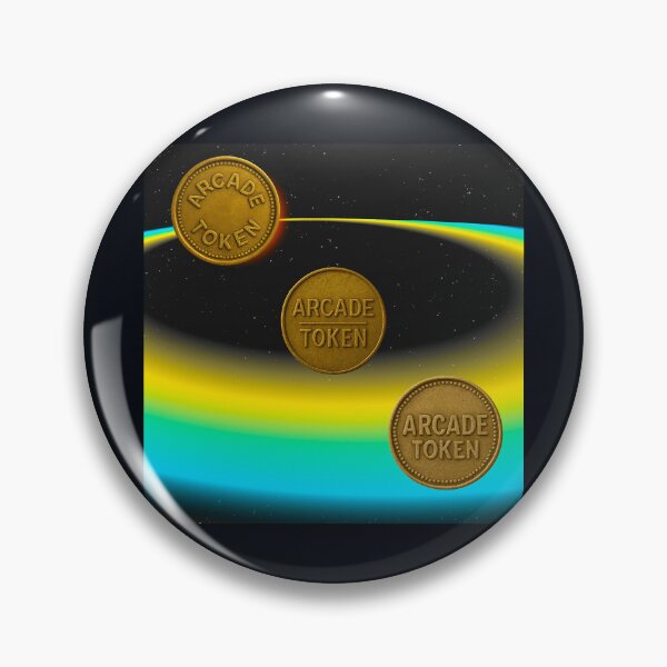 Item preview, ❇️ INSERT COIN TO CONTINUE COLLECTION ❇️ -  Arcade Token – Final Boss Edition designed and sold by WheelieGdArt.
