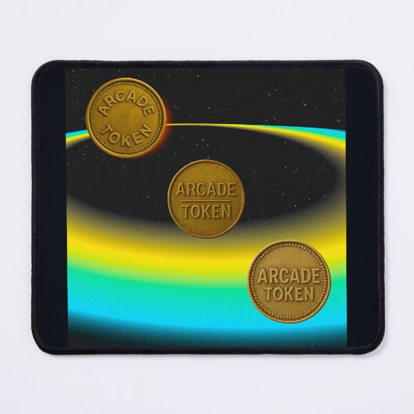 Item preview, ❇️ INSERT COIN TO CONTINUE COLLECTION ❇️ -  Arcade Token – Final Boss Edition designed and sold by WheelieGdArt.