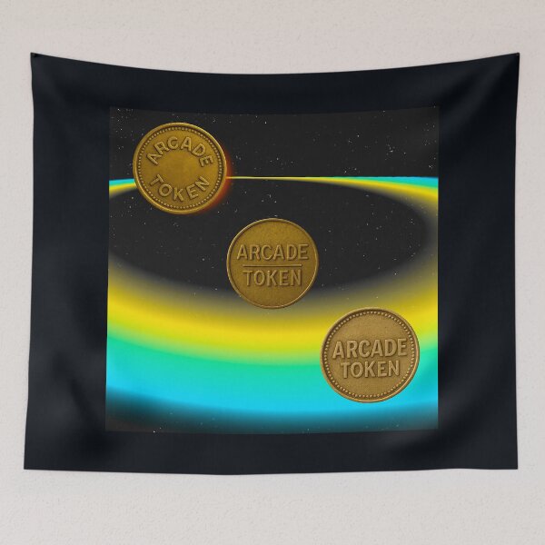 Item preview, ❇️ INSERT COIN TO CONTINUE COLLECTION ❇️ -  Arcade Token – Final Boss Edition designed and sold by WheelieGdArt.
