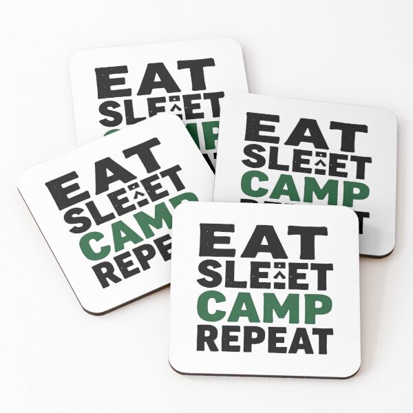 Item preview, Eat Sleep Camp Repeat designed and sold by TrailNest.