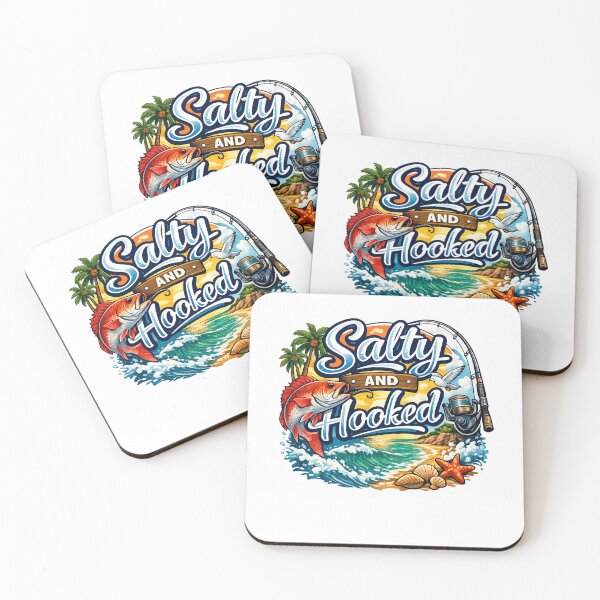 Item preview, Salty and Hooked  designed and sold by DPBTees70.