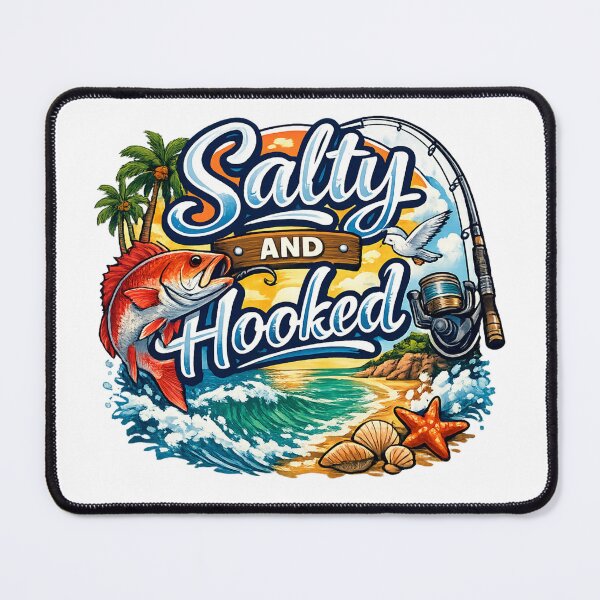 Item preview, Salty and Hooked  designed and sold by DPBTees70.