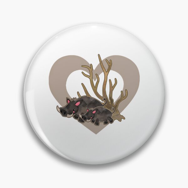 Item preview, Cute Warthog Heart For Warthog Lovers designed and sold by archarlyfitnes.