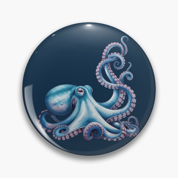 Item preview, Colorful Octopus T-Shirt & Sticker – Vibrant Ocean Creature Illustration, Nautical Sea Life Graphic Tee for Marine Life Lovers designed and sold by ZyxDes.