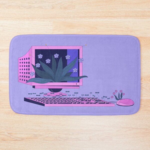 Item preview, Nature Reclaiming Retro Computer designed and sold by IMGvisuals.