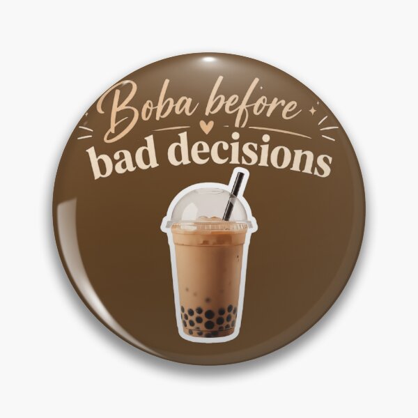Item preview, Boba Before Bad Decisions ? Realistic Sticker Art | Trendy Bubble Tea Design | Gen Z Aesthetic | Funny Boba Lover Gift designed and sold by Abhi0.