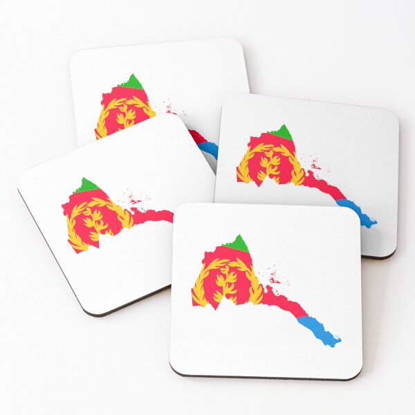 Item preview, Flag Map Of Eritrea - designed and sold by pasharomaia.