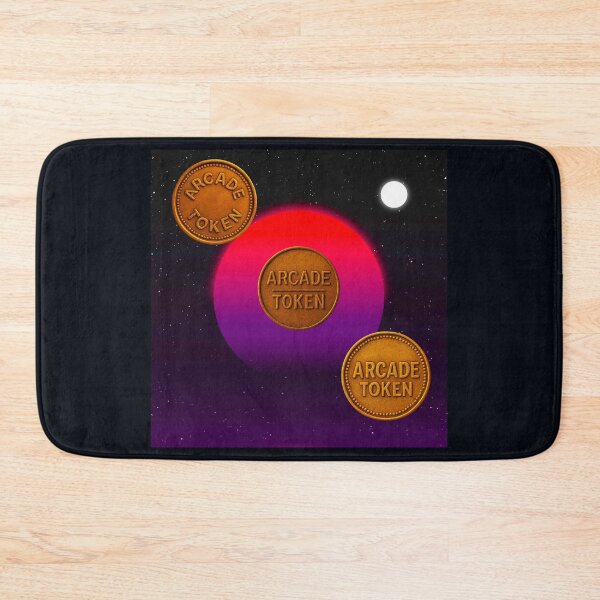 Item preview, ❇️ INSERT COIN TO CONTINUE COLLECTION ❇️ -  Arcade Token – Lunar Landing Edition designed and sold by WheelieGdArt.
