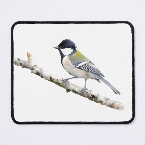 Item preview, Japanese Tit (Parus minor) designed and sold by HOMETOWN86.