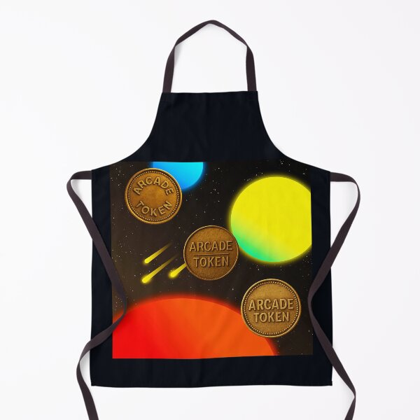 Item preview, ❇️ INSERT COIN TO CONTINUE COLLECTION ❇️ -  Arcade Token – Meteor Shower Edition designed and sold by WheelieGdArt.