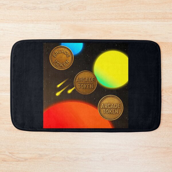 Item preview, ❇️ INSERT COIN TO CONTINUE COLLECTION ❇️ -  Arcade Token – Meteor Shower Edition designed and sold by WheelieGdArt.
