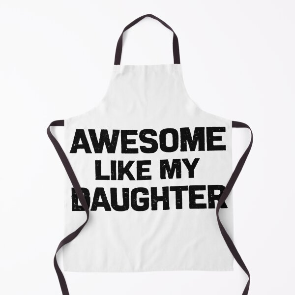 Item preview, Awesome Like My Daughter Retro Typography Proud Parent Funny Gift T-Shirt designed and sold by Teetreasure2.