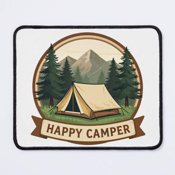 Item preview, Happy Camper  designed and sold by TrailNest.