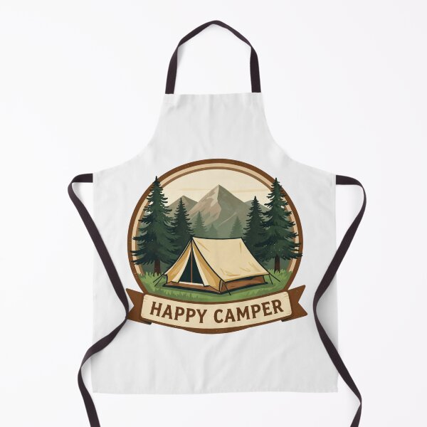 Item preview, Happy Camper designed and sold by TrailNest.