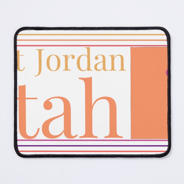 Item preview, West Jordan Utah City Marked On State Map designed and sold by TheIconSmith.