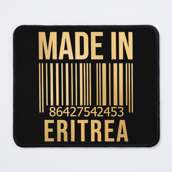 Item preview, Made In Eritrea In Gold designed and sold by pasharomaia.
