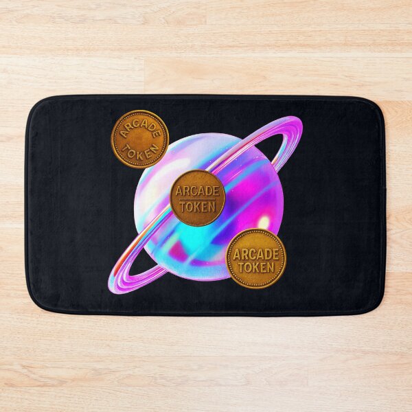 Item preview, ❇️ INSERT COIN TO CONTINUE COLLECTION ❇️ -  Arcade Token – Planet X Edition designed and sold by WheelieGdArt.