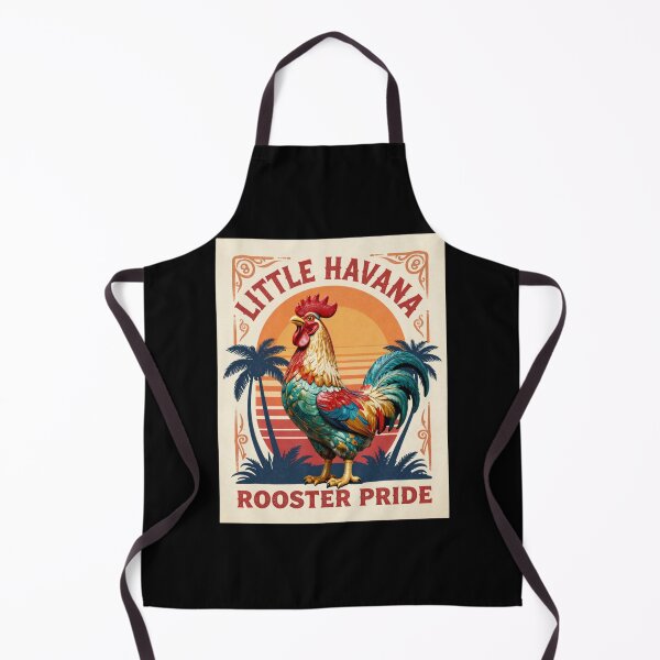 Item preview, Vibrant Rooster pride in Little Havana Miami Calle 8 designed and sold by piketo.