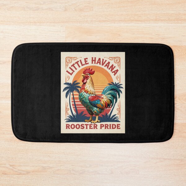 Item preview, Vibrant Rooster pride in Little Havana Miami Calle 8 designed and sold by piketo.