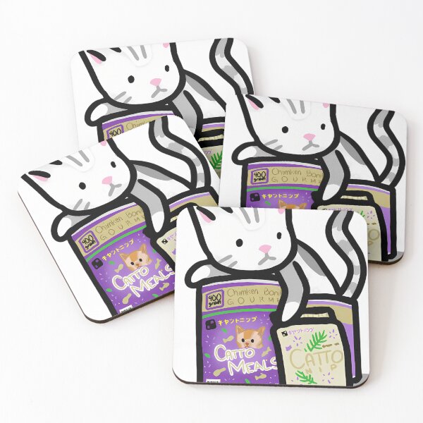 Item preview, Kawaii Cat Food Catto Nip designed and sold by Dropleader.