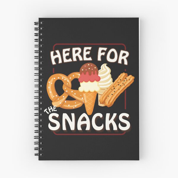 Item preview, Here For The Snacks Funny Vacation Foodie Theme Park Shirt designed and sold by LAJdesigns.