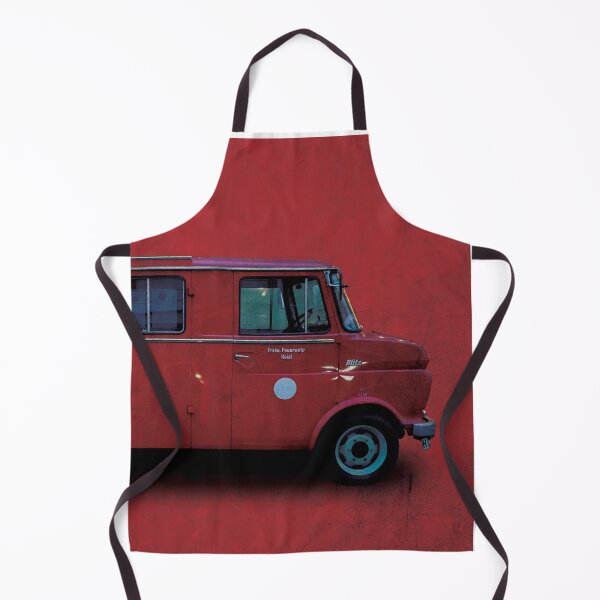 Item preview, red van on red background designed and sold by younglen.