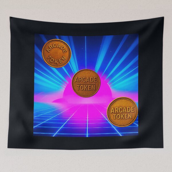 Item preview, ❇️ INSERT COIN TO CONTINUE COLLECTION ❇️ -  Arcade Token – Ready Player One Edition designed and sold by WheelieGdArt.