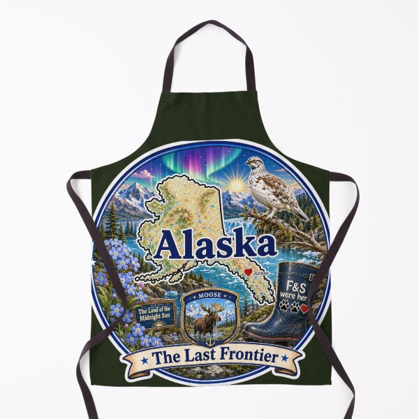 Item preview, Alaska - Collect America with Freckle and Spencer designed and sold by CollectrsCornr.