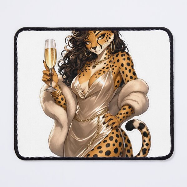Item preview, Champagne Cheetah Darling designed and sold by Furrenzy.
