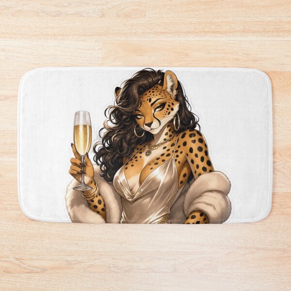 Item preview, Champagne Cheetah Darling designed and sold by Furrenzy.