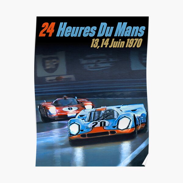 1970 Le Mans Poster