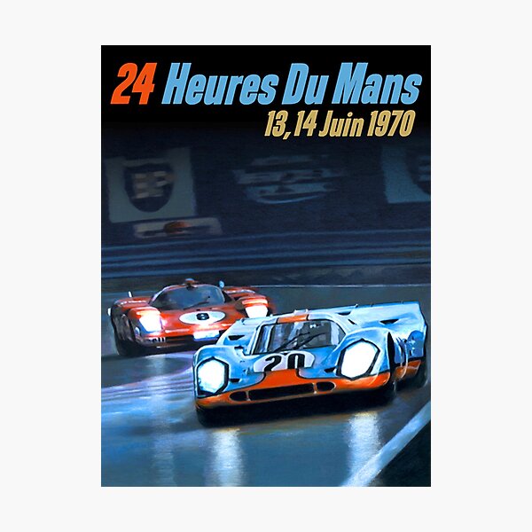 1970 Le Mans Photographic Print
