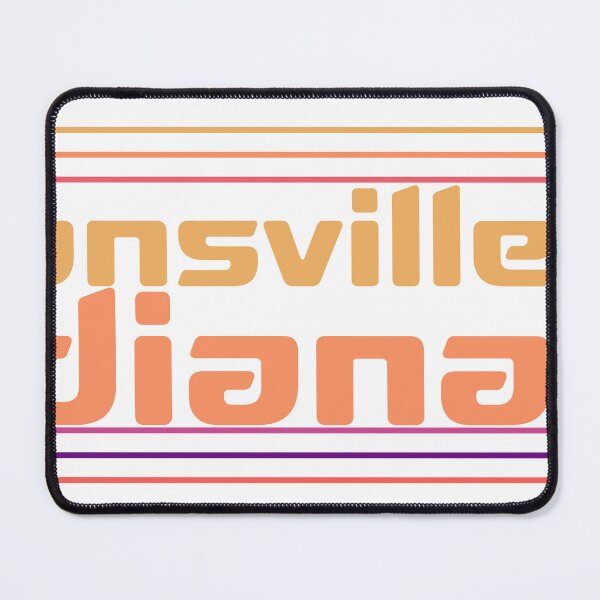 Item preview, Evansville Indiana City Marked On State Map designed and sold by TheIconSmith.