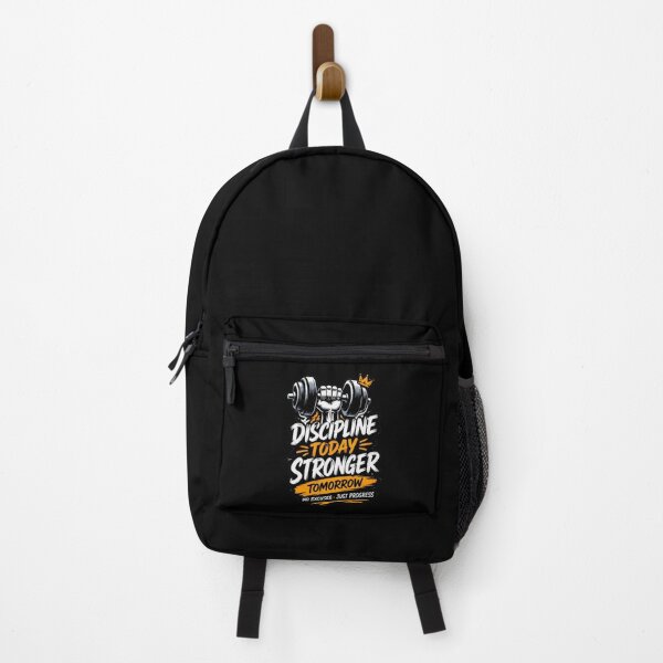 Item preview, Discipline Today Stronger Tomorrow – Gym Sticker designed and sold by Artimax-Studio.
