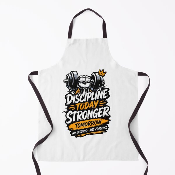 Item preview, Discipline Today Stronger Tomorrow – Gym Sticker designed and sold by Artimax-Studio.