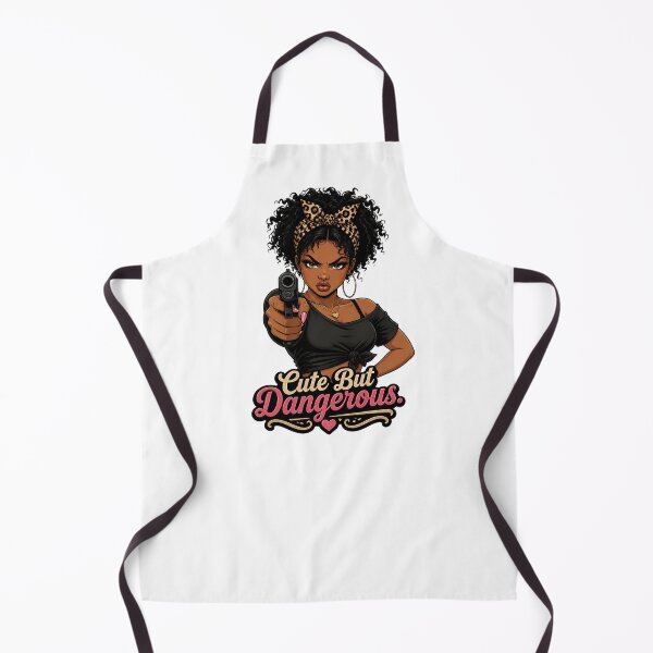 Item preview,  "Cute But Dangerous" Retro Boss Lady  designed and sold by MusesWhispers.