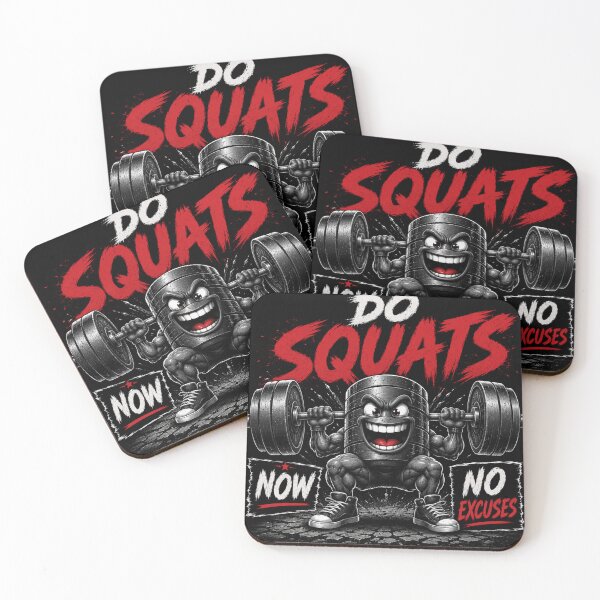 Item preview, Do Squats No Excuses Gym Motivation designed and sold by Sneh024.