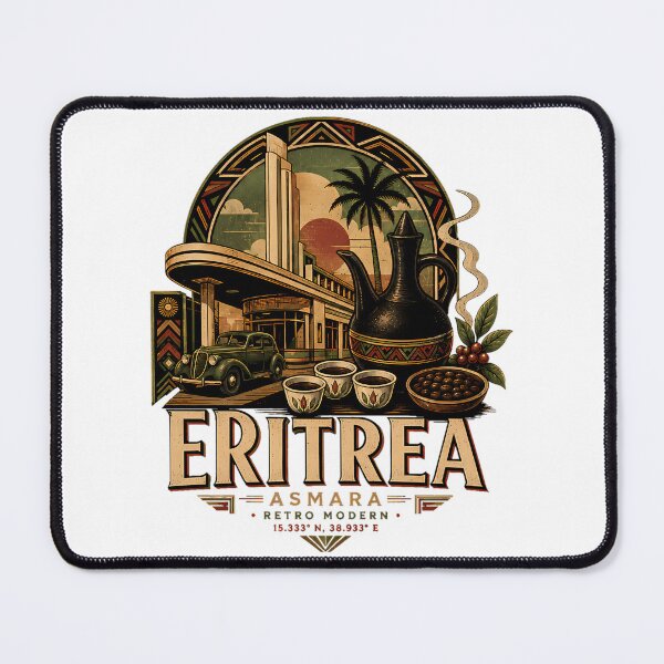 Item preview, Vintage Eritrea Travel Souvenir Landmark Gift designed and sold by pasharomaia.