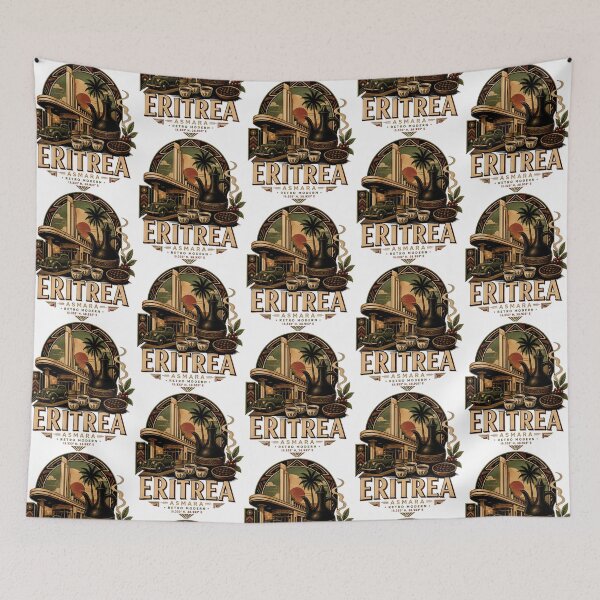 Item preview, Vintage Eritrea Travel Souvenir Landmark Gift designed and sold by pasharomaia.