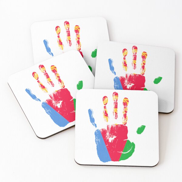 Artikelvorschau, Hand Eritrea Flagge Palme entworfen und verkauft von pasharomaia.