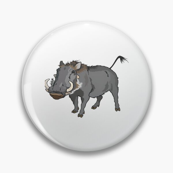 Item preview, Retro Wild Boar Warthog Design designed and sold by archarlyfitnes.