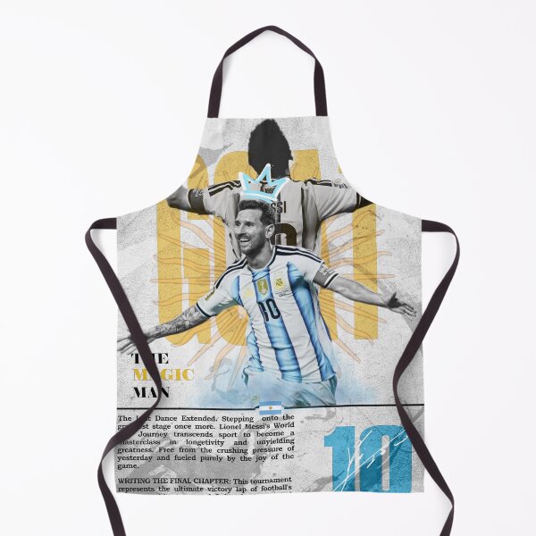 Item preview, Lionel Messi 2026 World Cup Poster - The Magic Man Argentina GOAT Retro Magazine Print designed and sold by Af-RT10.
