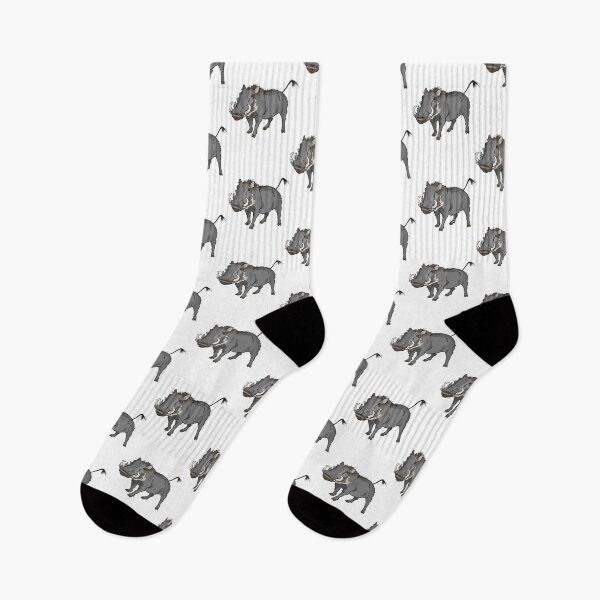 Item preview, Retro Wild Boar Warthog Design designed and sold by archarlyfitnes.