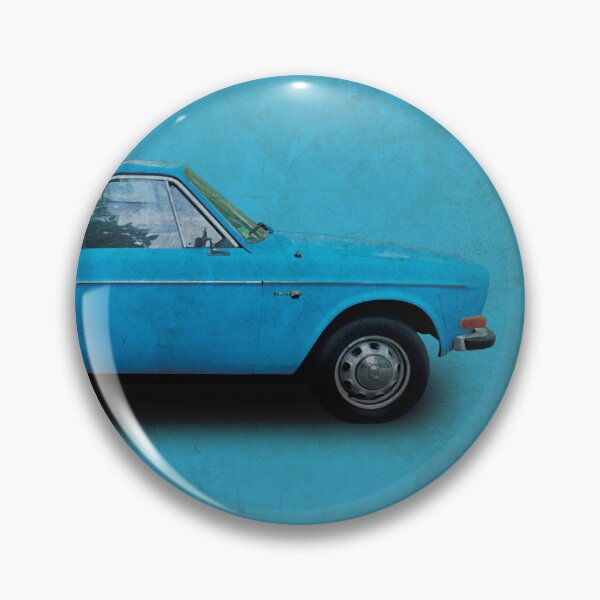 Artikelvorschau, blauer Volvo auf blauem Hintergrund entworfen und verkauft von younglen.