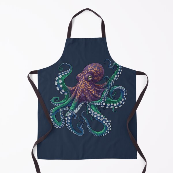 Item preview, Vibrant Octopus Graphic T-shirt – Colorful Ocean Animal Illustration for Marine Life and Sea Creature Lovers designed and sold by ZyxDes.