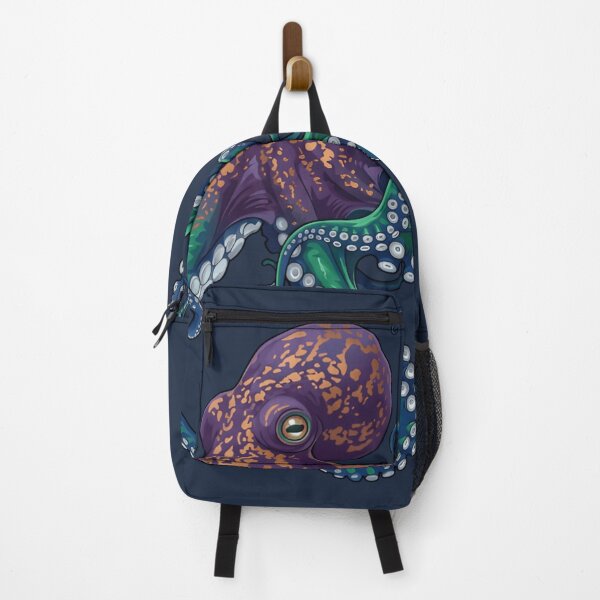 Item preview, Vibrant Octopus Graphic T-shirt – Colorful Ocean Animal Illustration for Marine Life and Sea Creature Lovers designed and sold by ZyxDes.