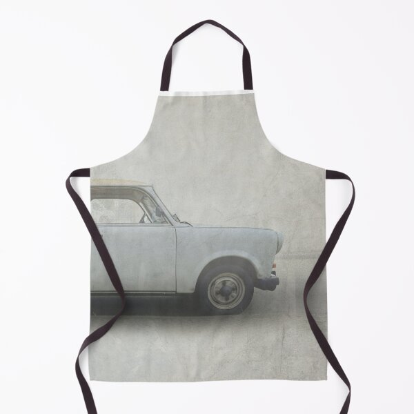Item preview, white trabant on grey background designed and sold by younglen.