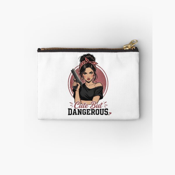 Item preview, "Cute But Dangerous" Retro Boss Lady  designed and sold by MusesWhispers.