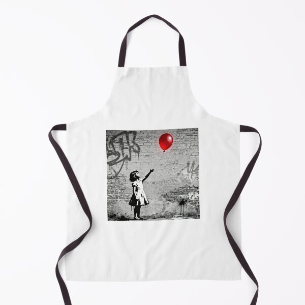 Item preview, Girl with Red Balloon Stencil | Banksy Inspired Urban Art designed and sold by Raseelvm.